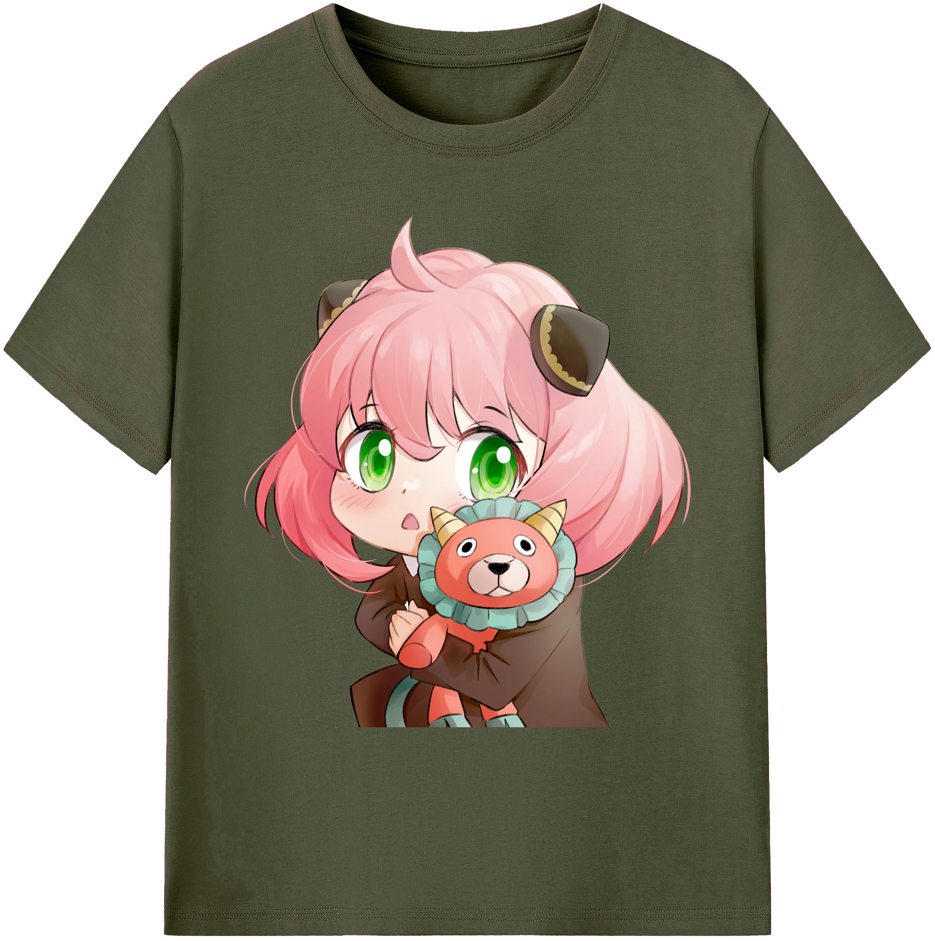 （画像用） SPY×FAMILY间谍家家酒 綿100％ メンズ半袖Tシャツ｜肌触りやわらか＆通気性